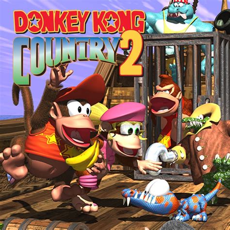 donkey kong country 2 diddy kong's quest